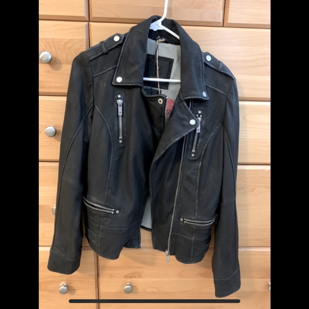 Leather jacket NEW